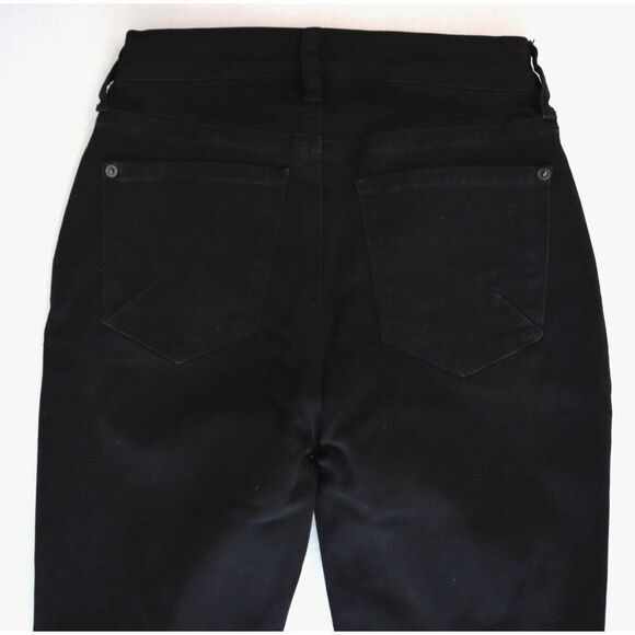 New York & Co. Women Sz 2 Average High Waist Super Skinny Ankle Distressed Jeans - Picture 7 of 9